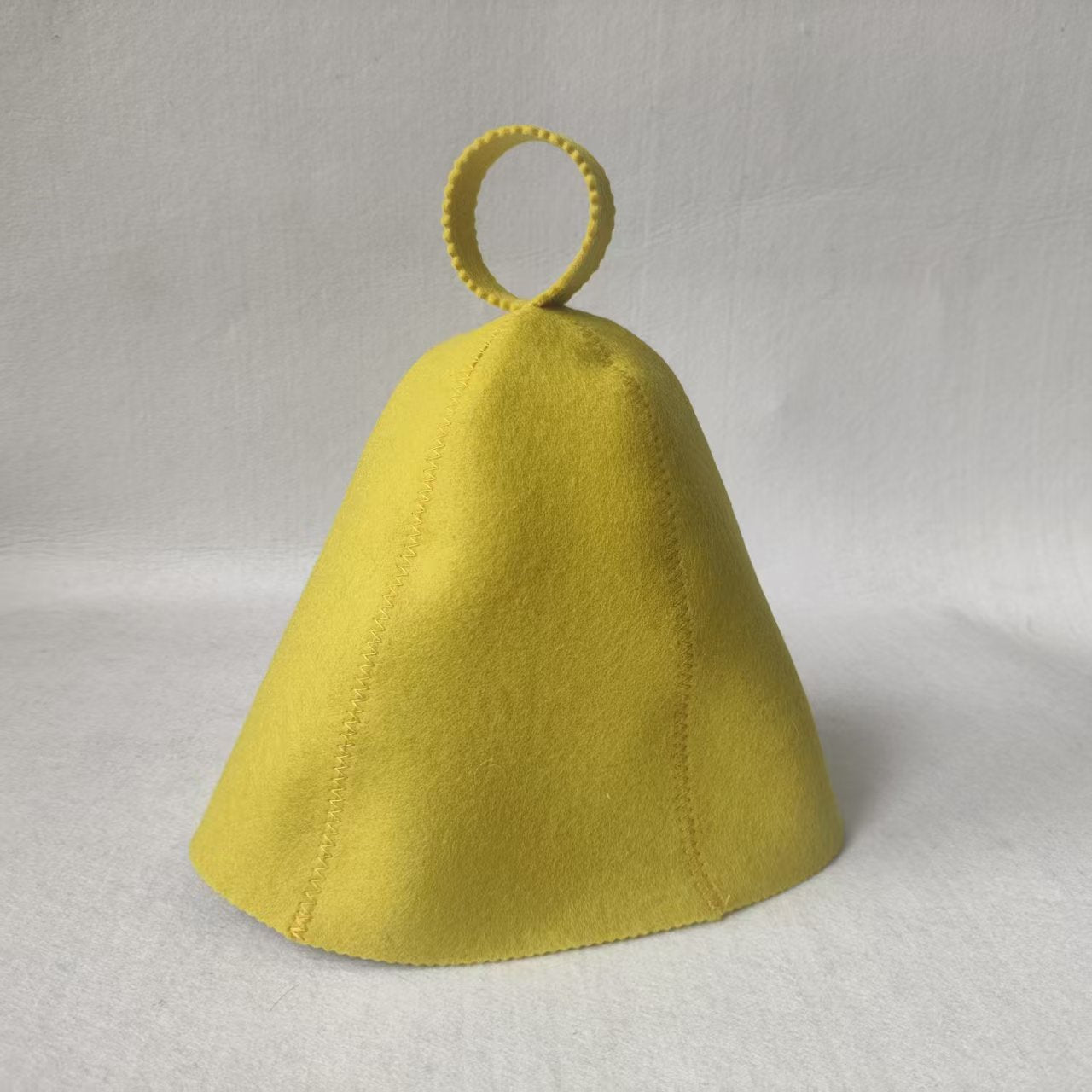 Wool felt sauna hat for comfortable sauna sessions
