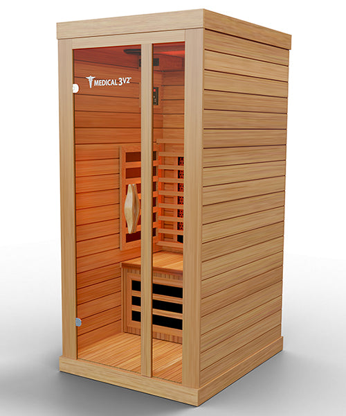 1-person full spectrum infrared sauna control panel