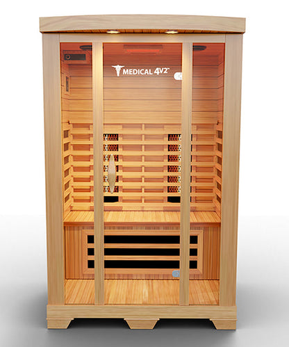 2-person full spectrum infrared sauna control panel