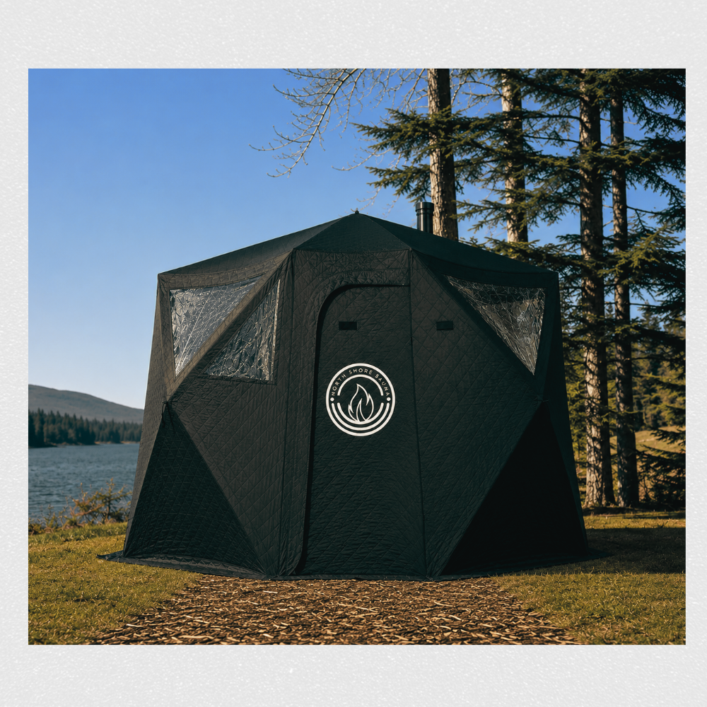Nova 4 portable sauna tent, exterior