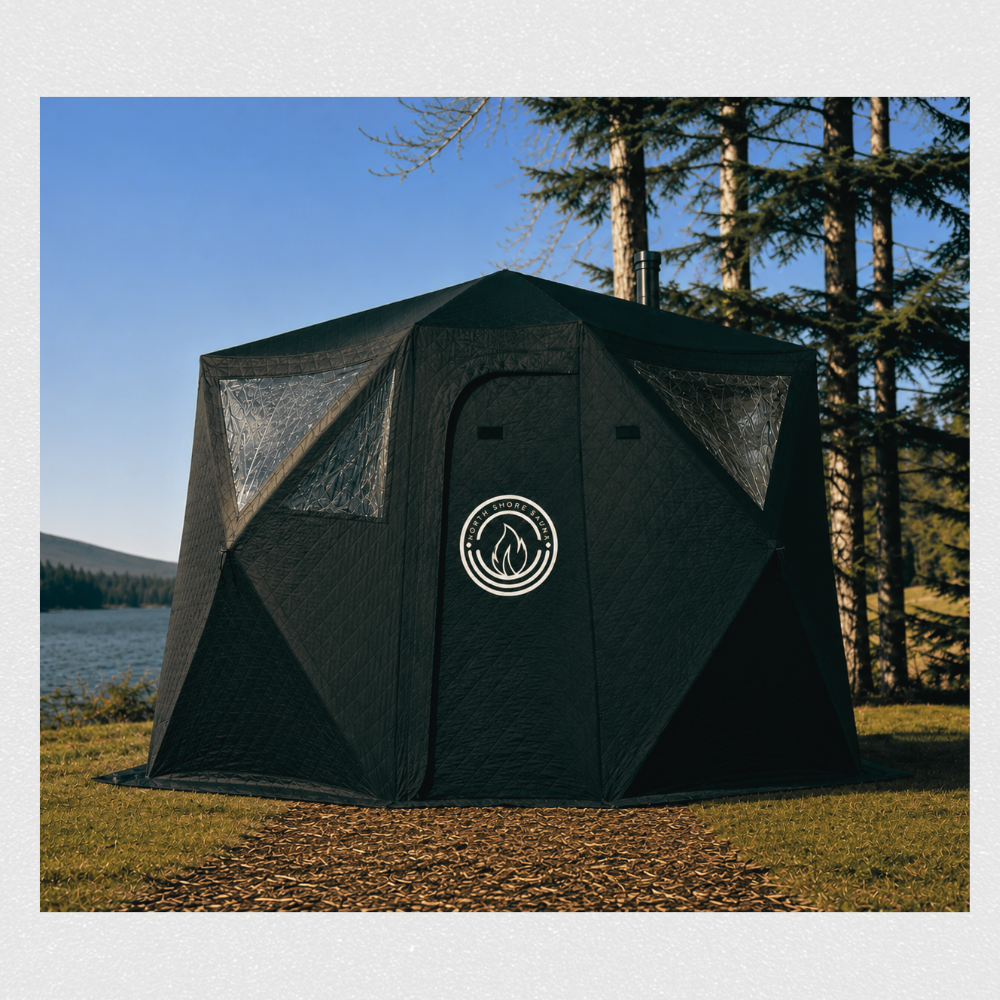 Nova 6 portable sauna tent, exterior