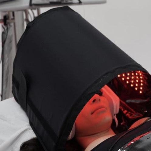 Red light therapy dome for the face
