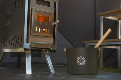 Mini Cube sauna tent detail