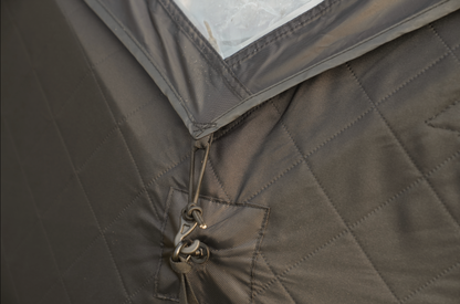 Mini Cube sauna tent door