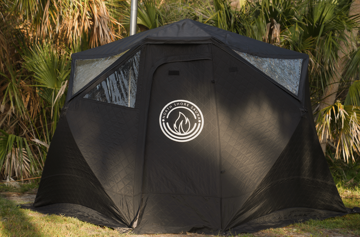 Nova 6 sauna tent packed view