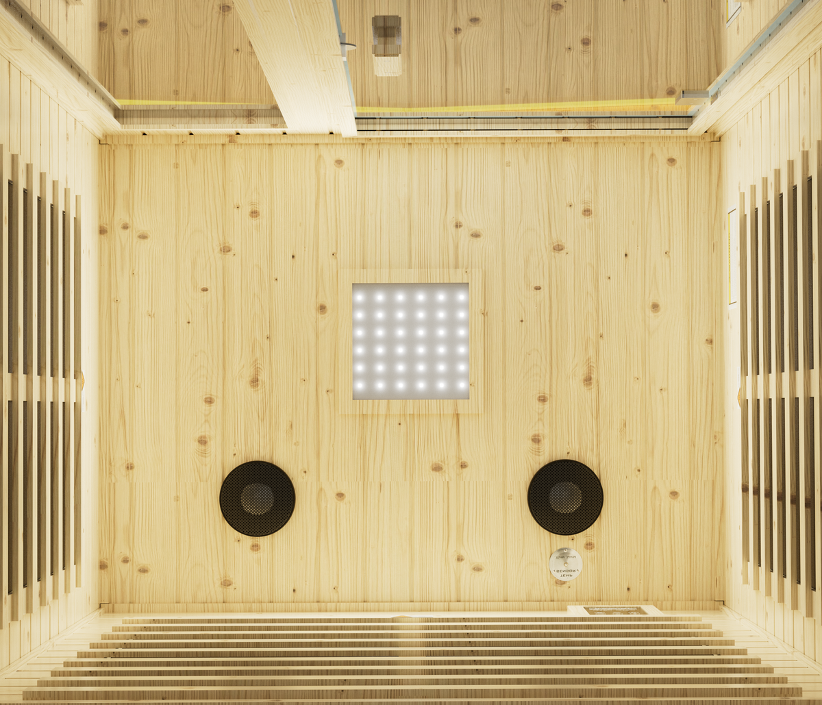 XY-902VY far infrared sauna detail