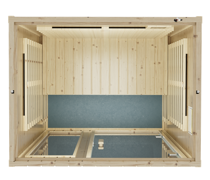 XY-902VY far infrared sauna, side view