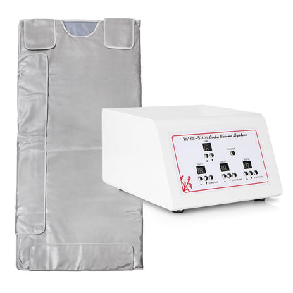 3-zone infrared sauna blanket controls