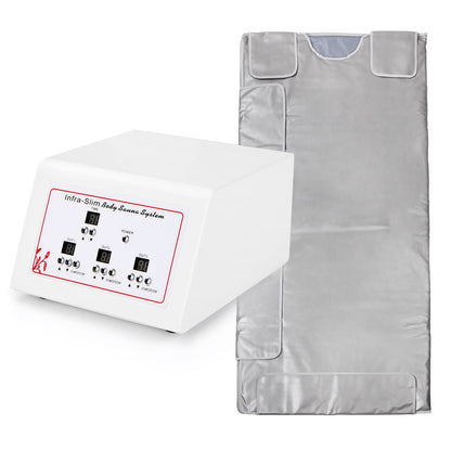 3-zone infrared sauna blanket, folded