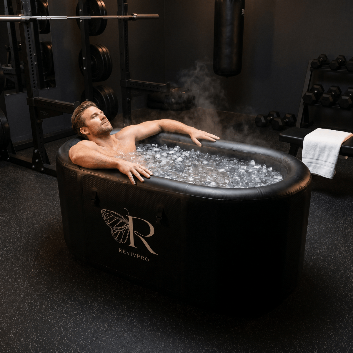 RevivPro XL ice bath tub, exterior view