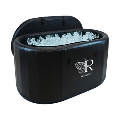 Extra Large Ice Bath Tub X Pro chiller-compatible cold plunge, 60 inch, on white background