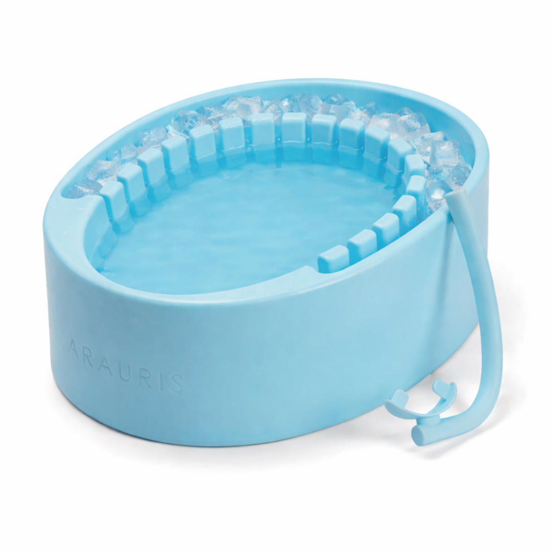 Face Plunge Pure facial cold plunge bowl with separate ice chamber, product view