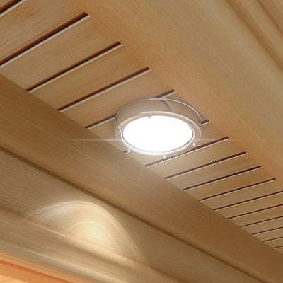 2-person full spectrum infrared sauna feature detail