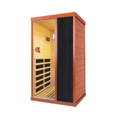 Maison infrared sauna, front left view