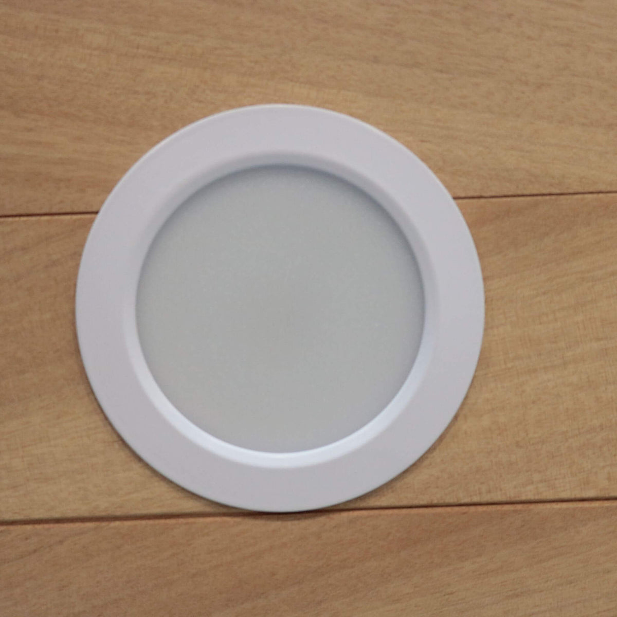 Maison infrared sauna light fixture detail